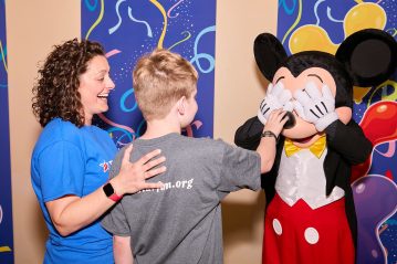 Photos of Meghan and her son, Matthew attending Blue Star Books events in 2014 and in 2024 that were sponsored by Disney