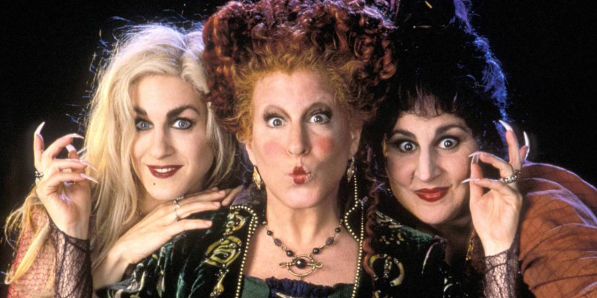 The Sanderson Sisters from Hocus Pocus (Sarah Jessica Parker, Bette Midler, Kathy Najimy)