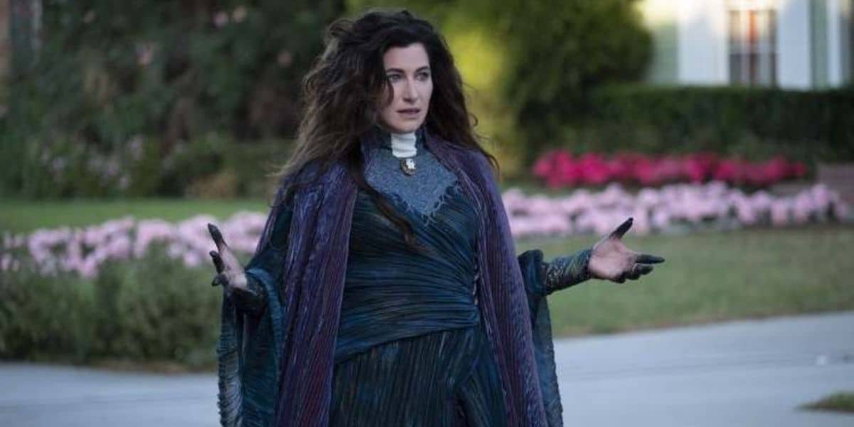 Kathryn Hahn as Agatha in the MCU's 'WandaVision'