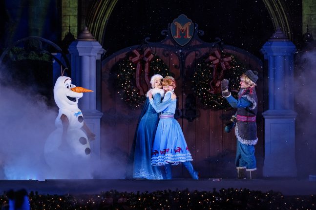 “Frozen Holiday Surprise!” at Magic Kingdom