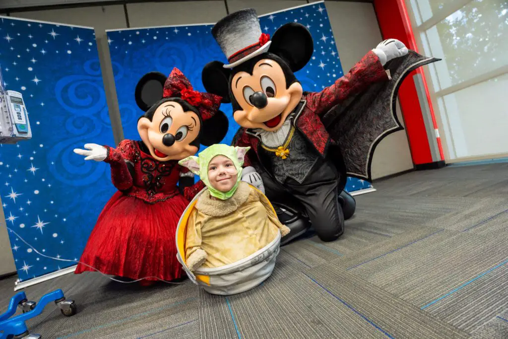 Disney Brings Halloween Cheer to Orlando Health Arnold Palmer Hospital 1