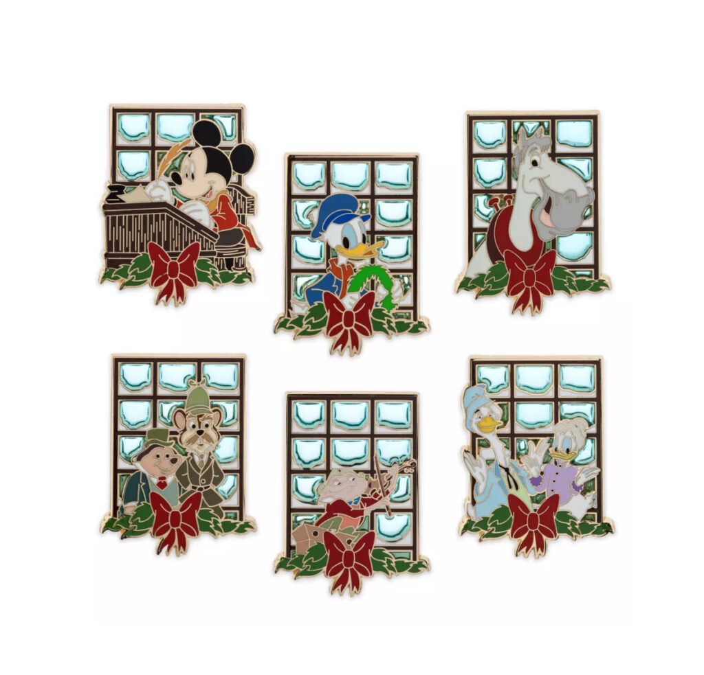 Mickey's Christmas Carol 24-Day Advent Calendar Mystery Pin Set 2024