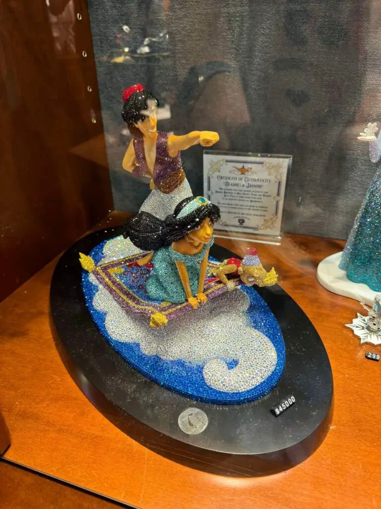 Aladdin Swarovski Crystal Figure