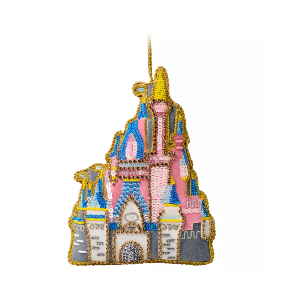 Disney Castle Beaded Ornaments