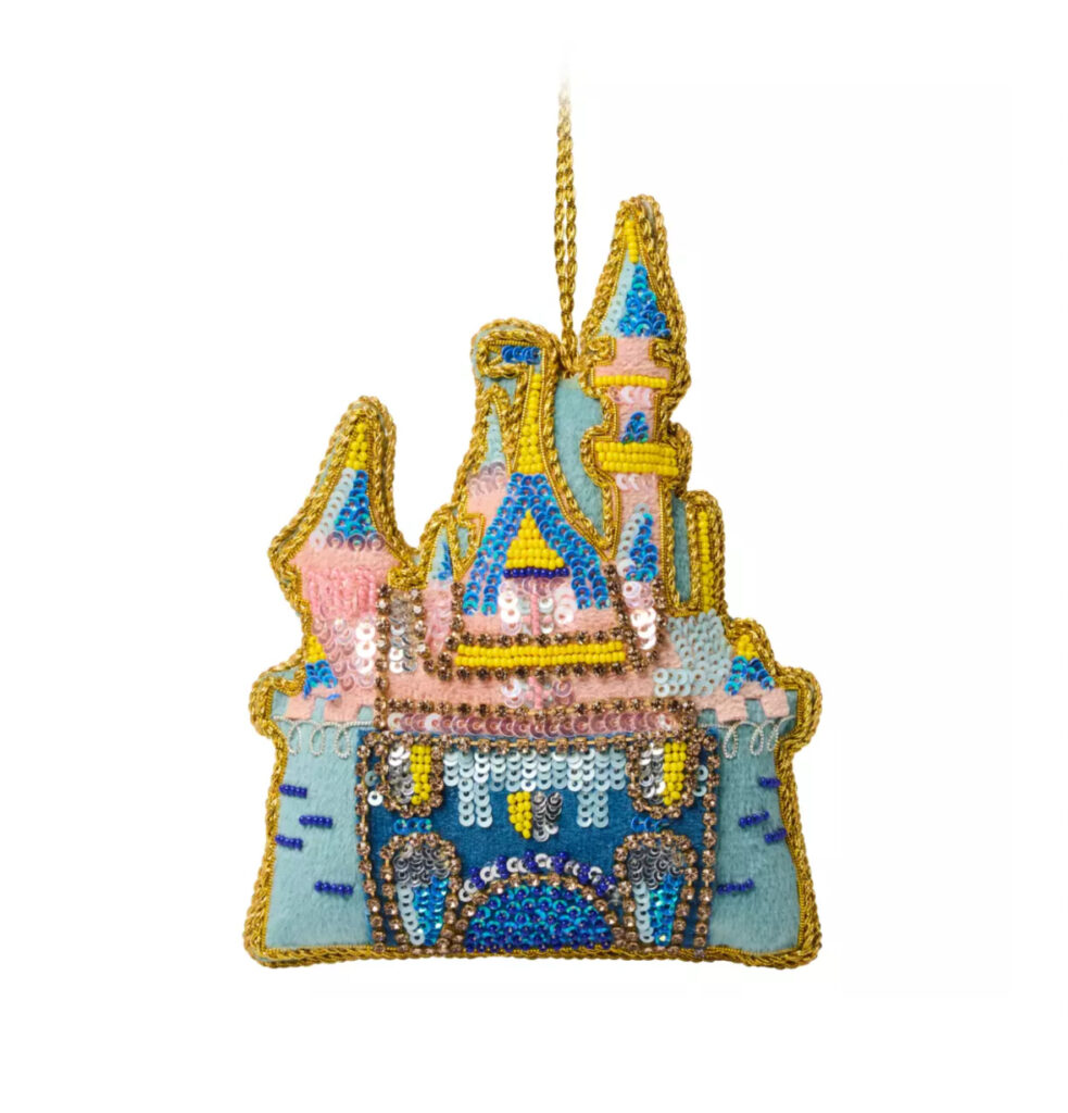 Disney Castle Beaded Ornaments