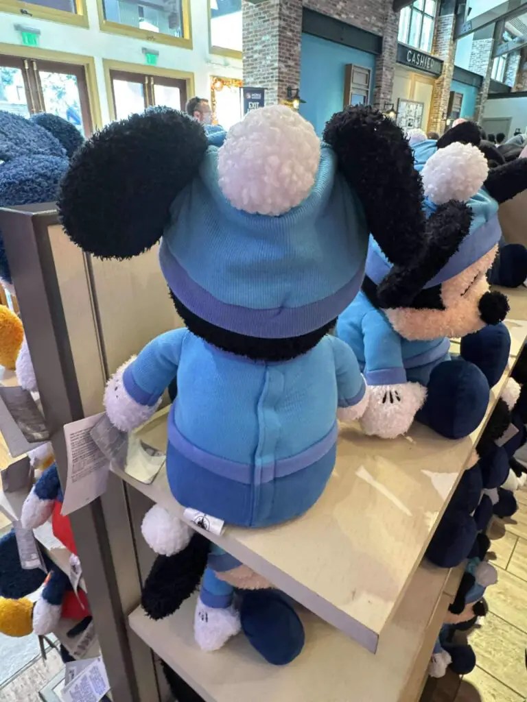 Mickey Mouse Holiday Weighted Plush