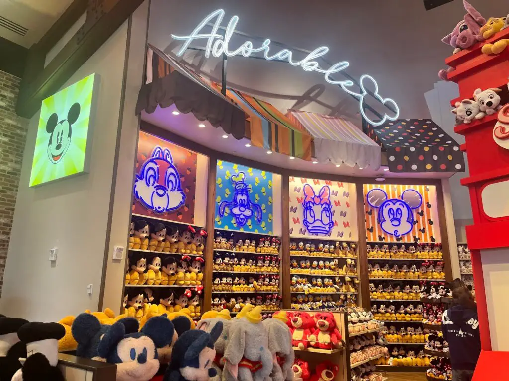 New Plush Display in World of Disney at Disney Springs 2