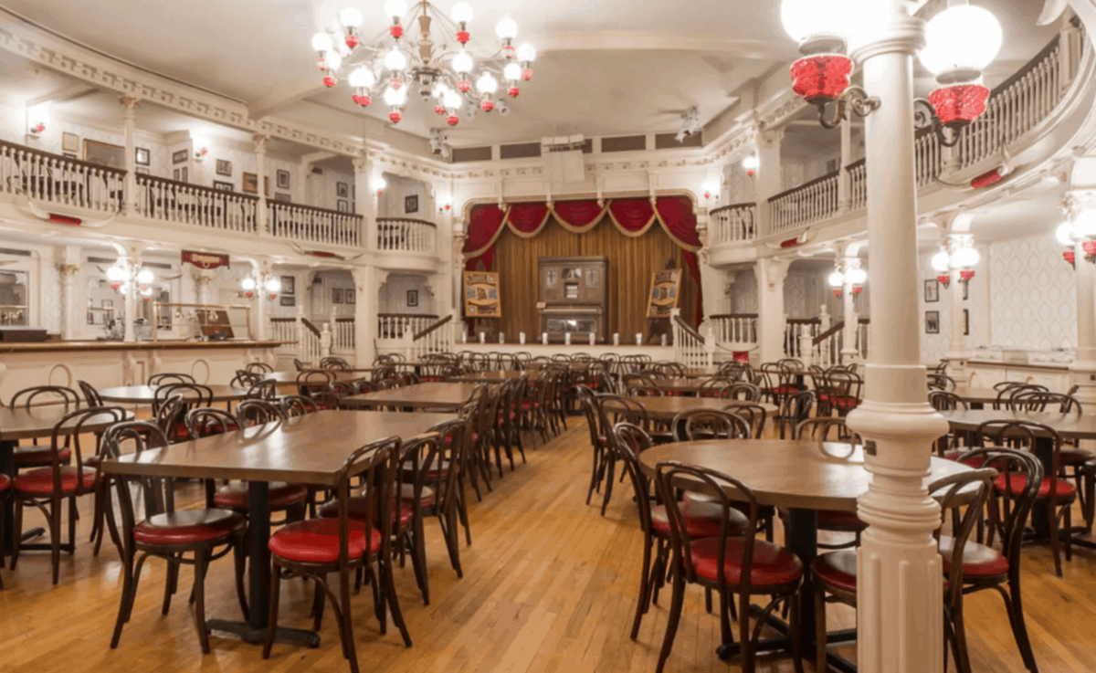 Interior of Diamond Horseshoe at Magic Kingdom