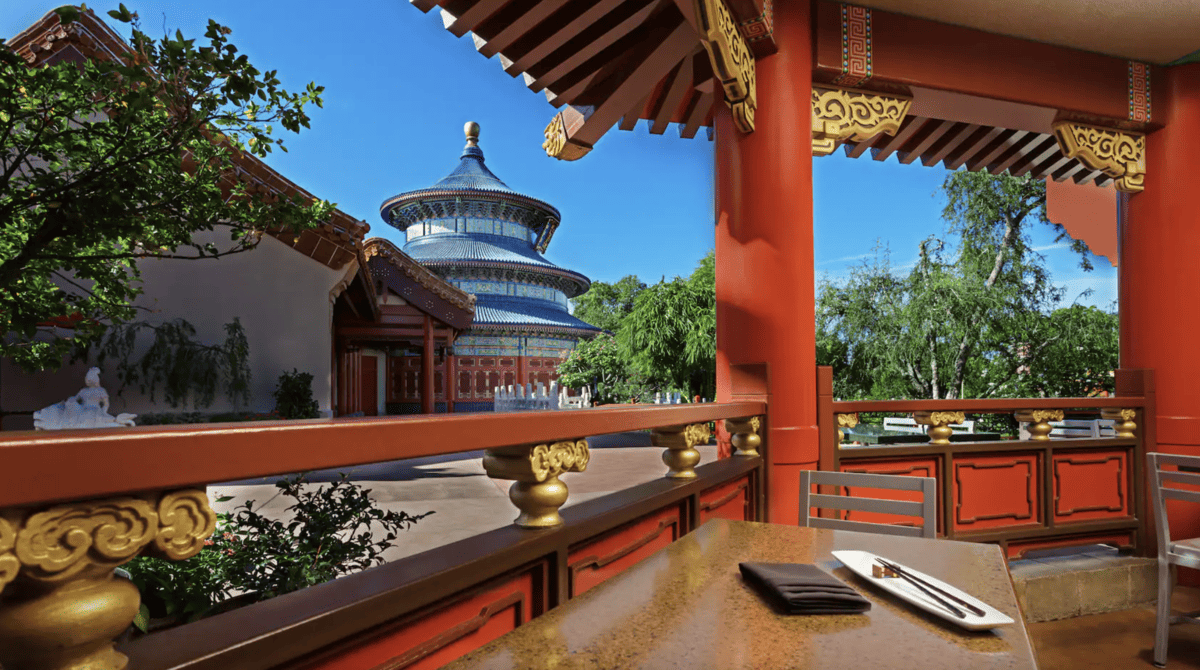 Lotus Blossom Cafe in China at EPCOT