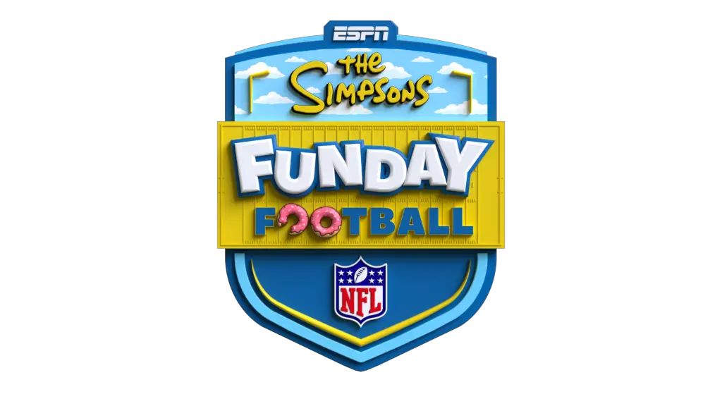 Simpsons Funday Football Logo