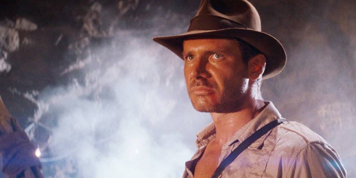 Indiana Jones with mist in Raiders of the Lost Ark