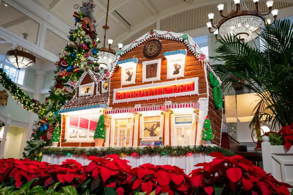 2024 Holiday Gingerbread Displays & Menus Revealed for Disney World Resorts 1