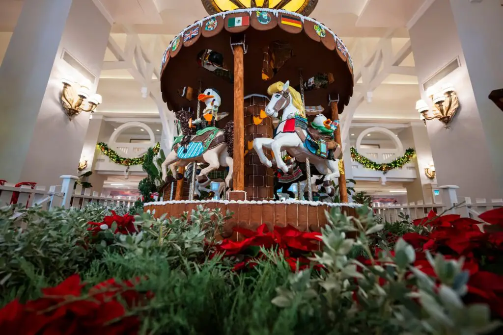 2024 Holiday Gingerbread Displays & Menus Revealed for Disney World Resorts 2