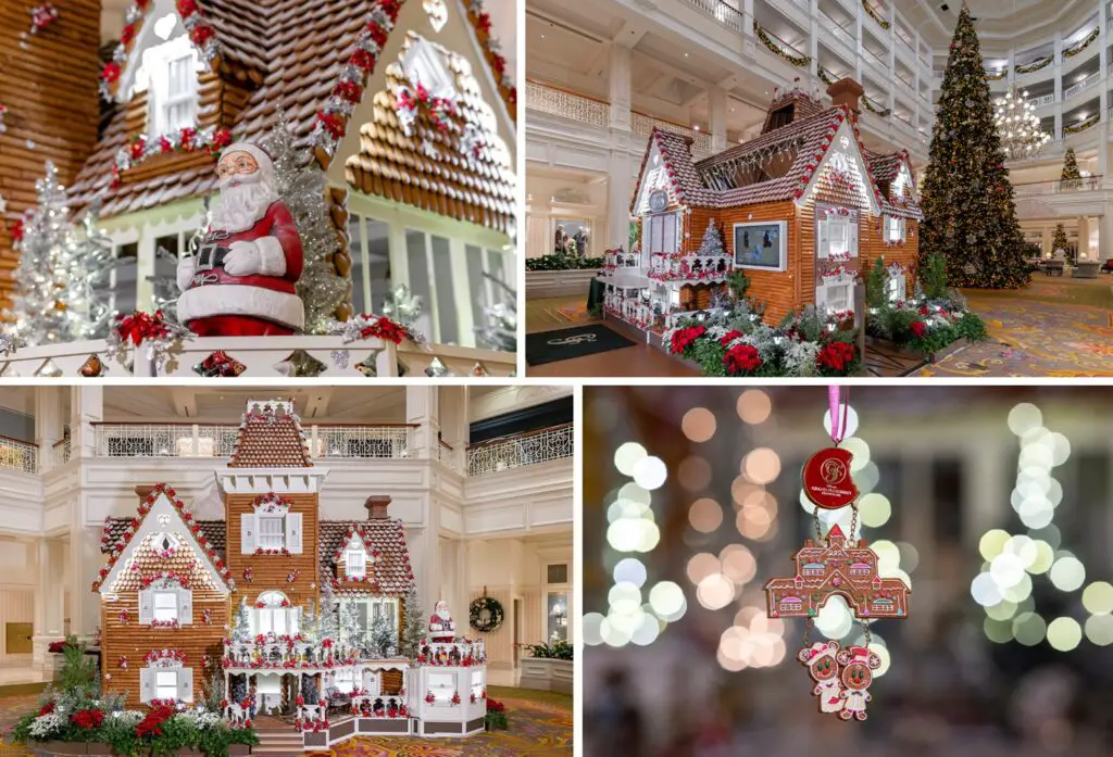 2024 Holiday Gingerbread Displays & Menus Revealed for Disney World Resorts gf