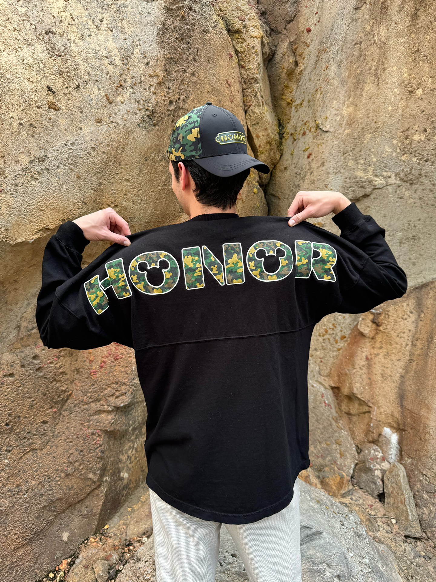 New Disney camouflage spirit jersey and ballcap 