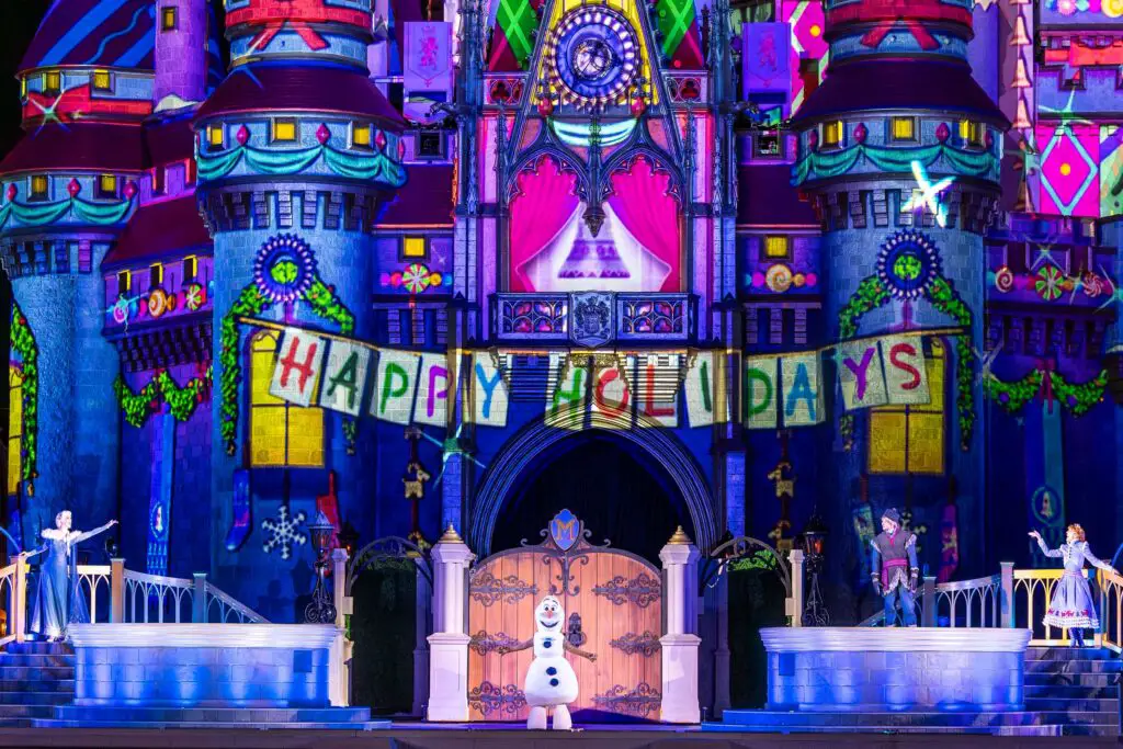 Disney Movies Up Frozen Holiday Surprise Start Date at the Magic Kingdom 2