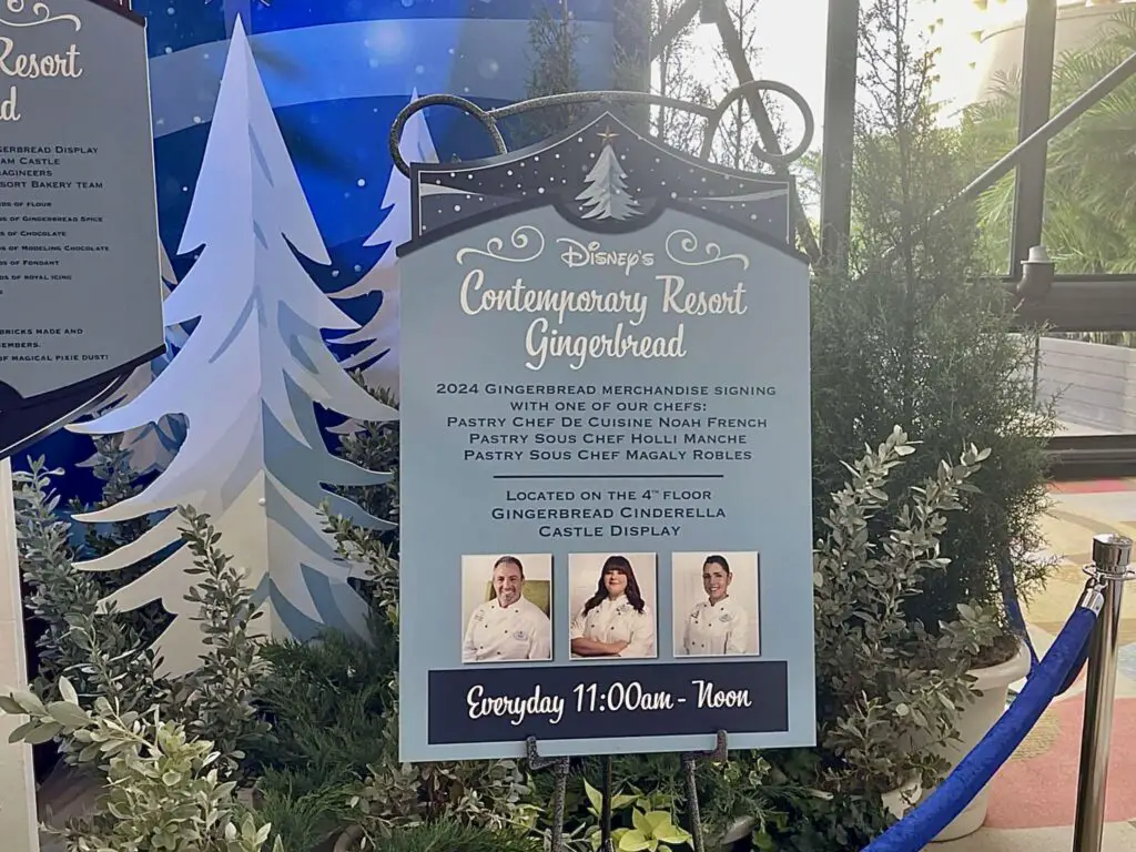 First look at the Gingerbread Castle in Disney’s Contemporary Resort (1)