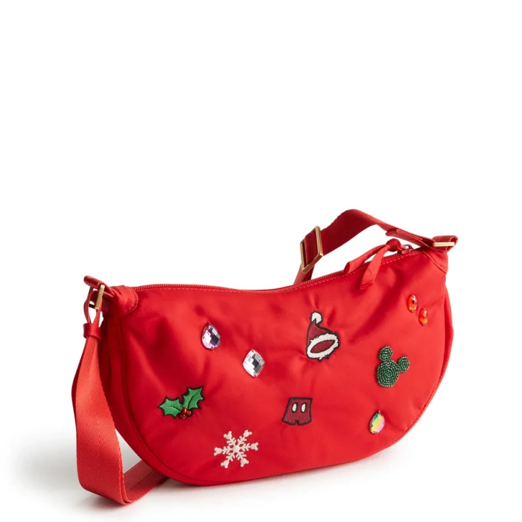 Mickey Mouse Holiday Icons Sling Crossbody Bag