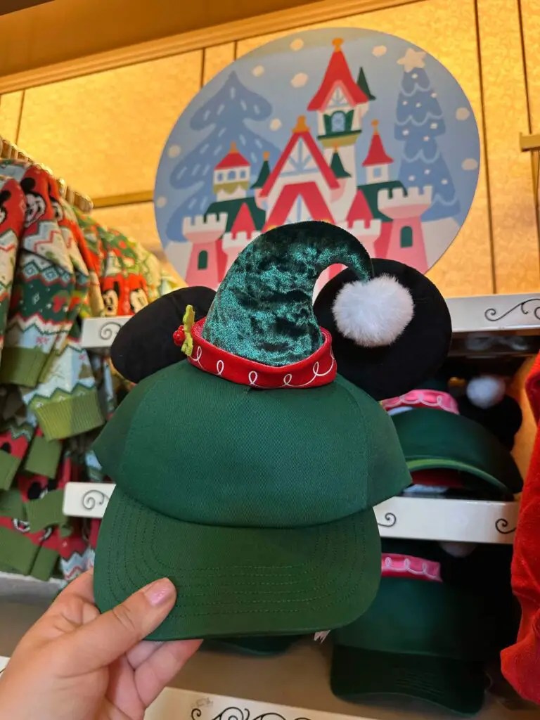 Mickey Mouse Holiday Baseball Cap