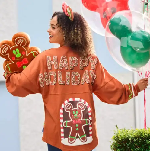 Mickey Mouse Gingerbread Spirit Jersey