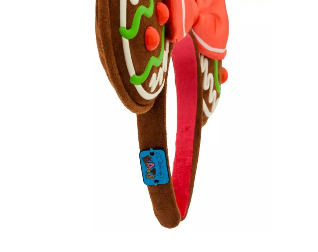 Minnie Mouse Gingerbread Ear Headband