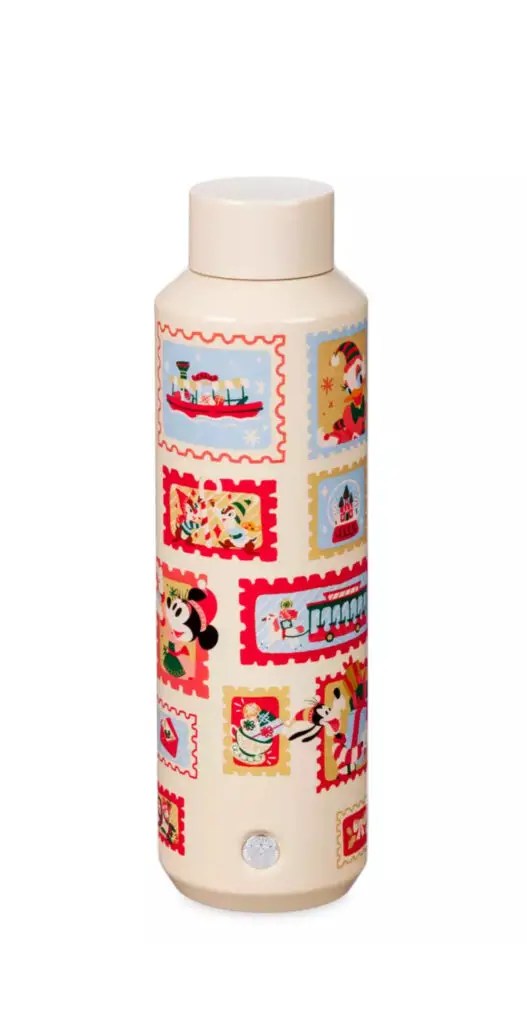 Mickey Mouse and Friends Holiday Stainless Steel Starbucks Water Bottle