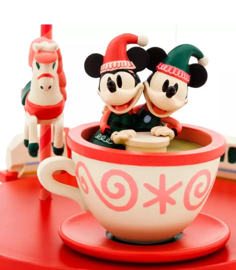 Mickey and Minnie Mouse Holiday Musical Figure