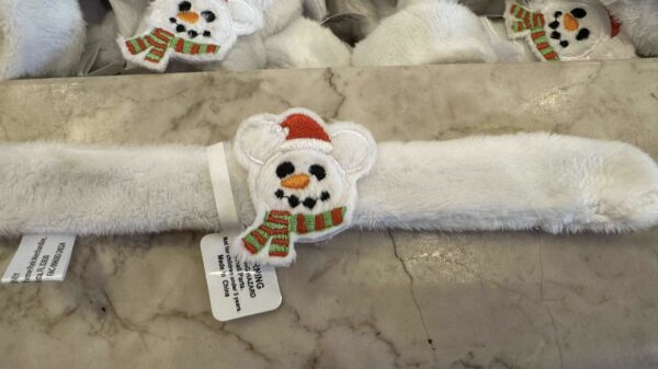 Mickey Mouse Snowman Slap Bracelet