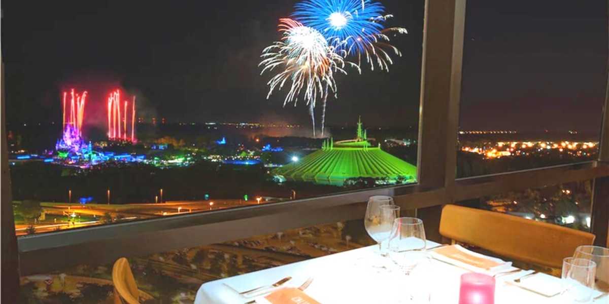 Fireworks from California Grill