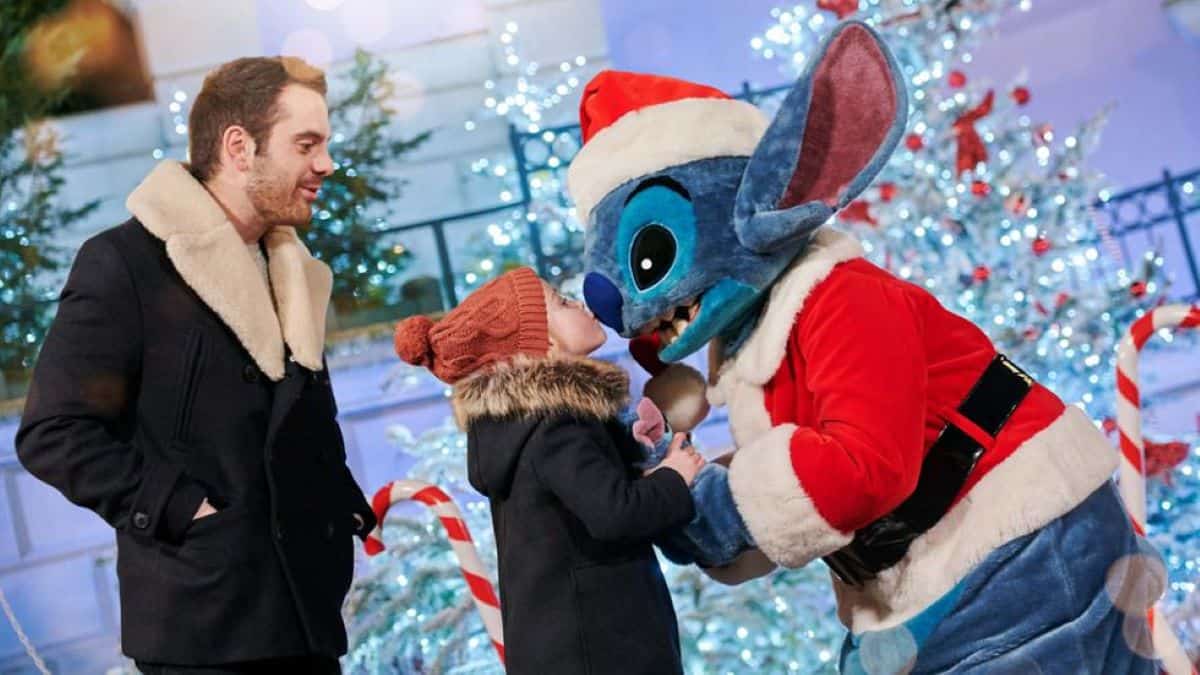 stitch at disney for christmas