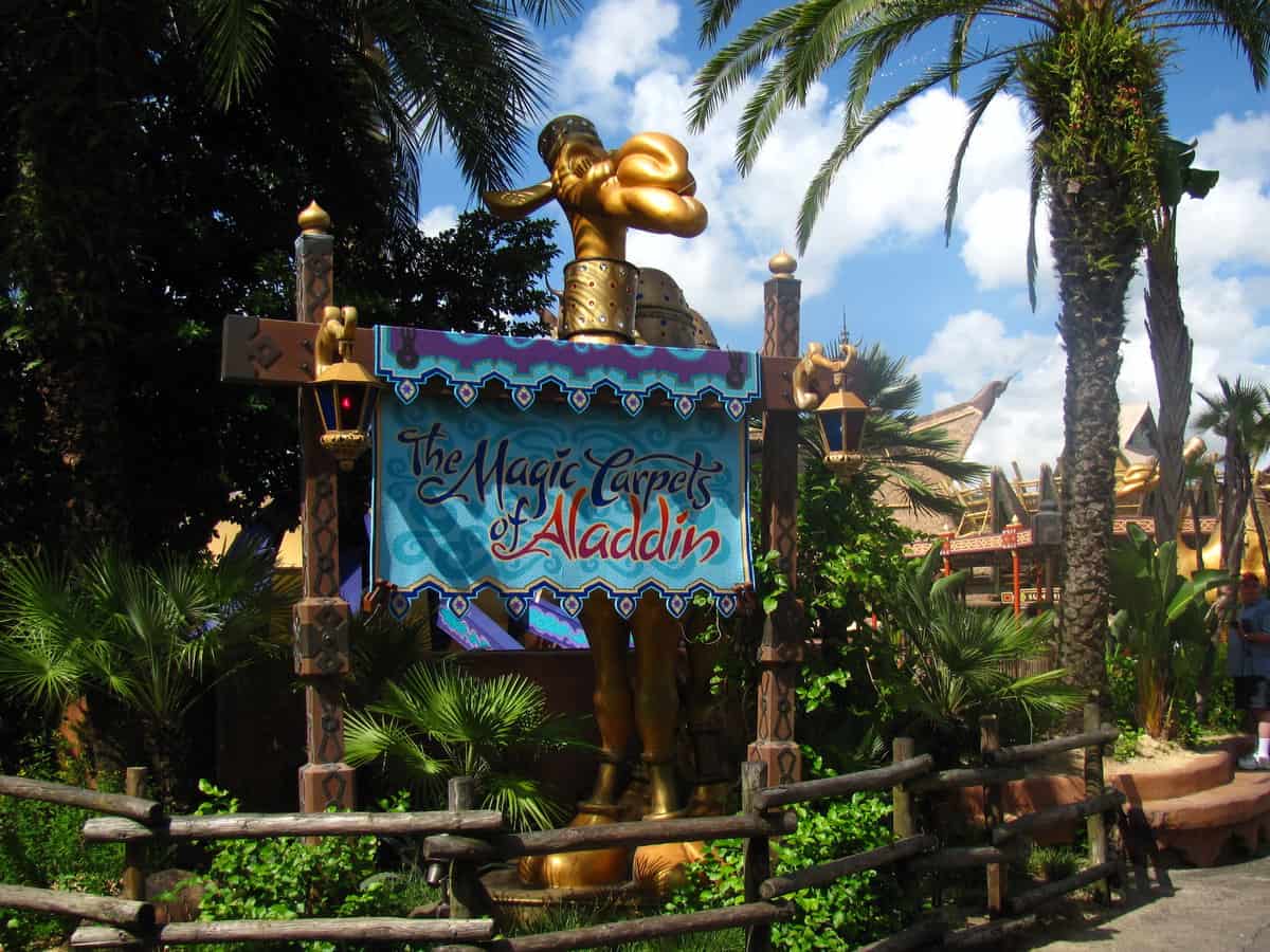 Magic Carpets of Aladdin at Walt Disney World