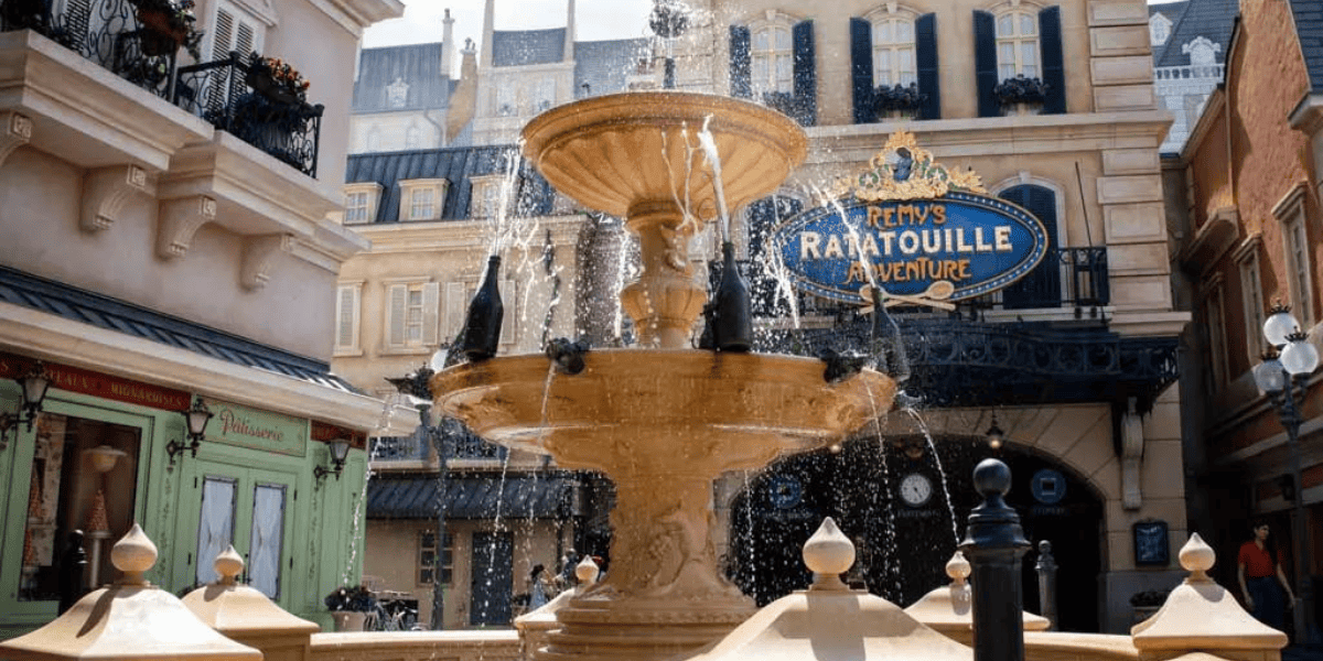 Exterior of Remy's Ratatouille Adventure