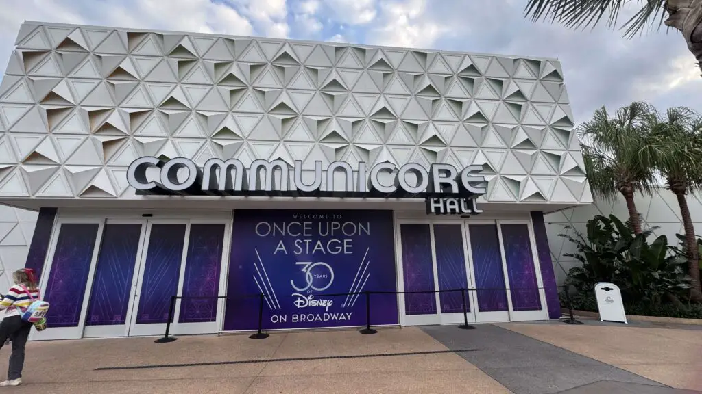 Communicore Hall Closed to Prepare for Festival of the Arts Disney on Broadway Exhibit 2