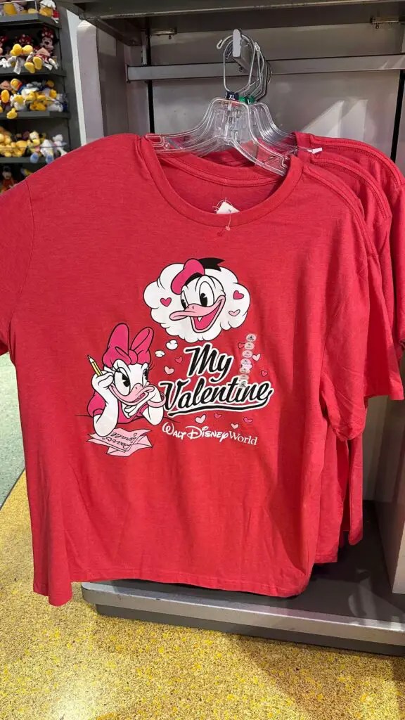 Donald and Daisy Valentine's Day Shirts