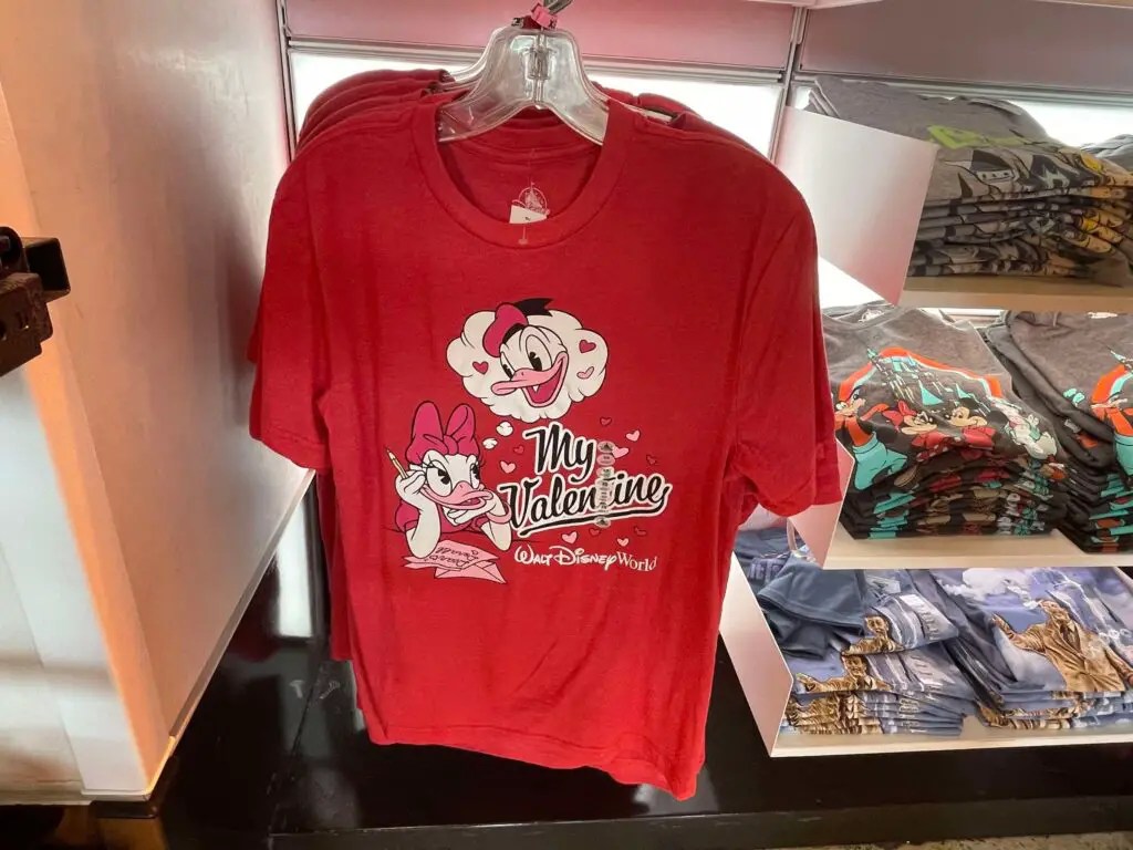 Donald and Daisy Valentine's Day Shirts