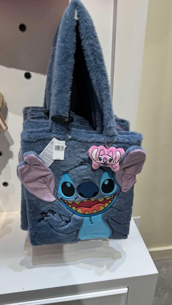 Disney Plush Tote Bags and Lunch Boxes