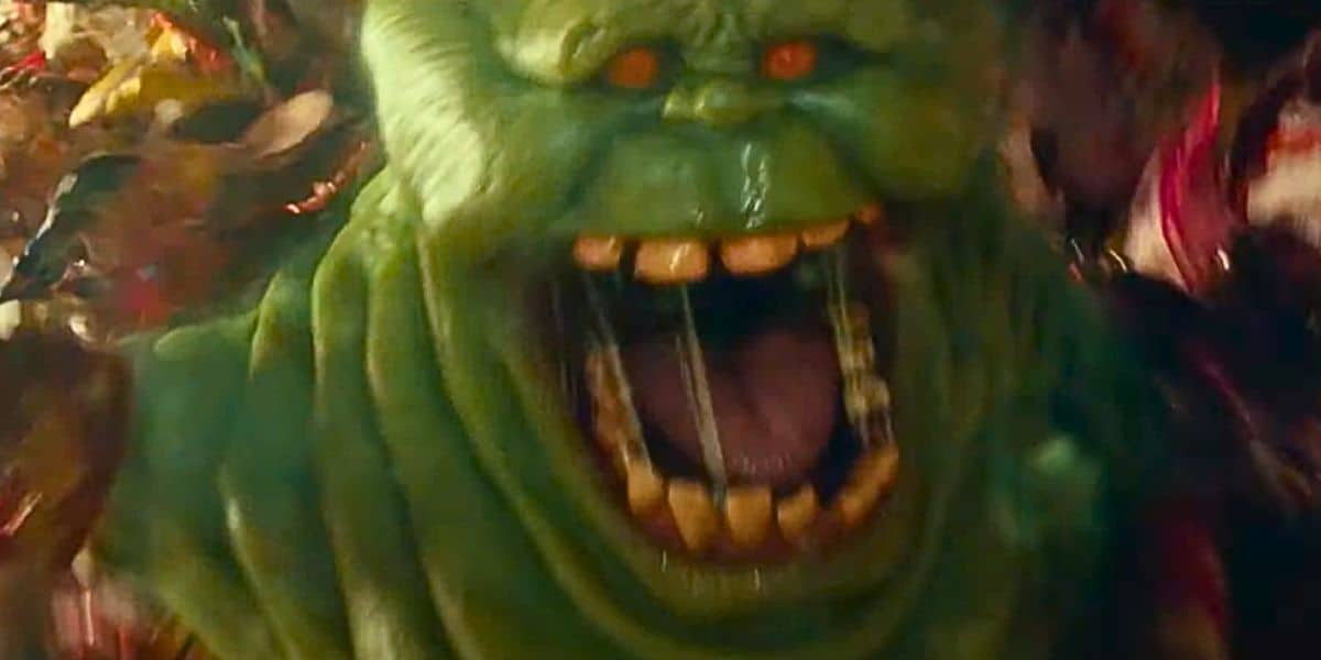 Slimer in the new 'Ghostbusters: Frozen Empire' trailer