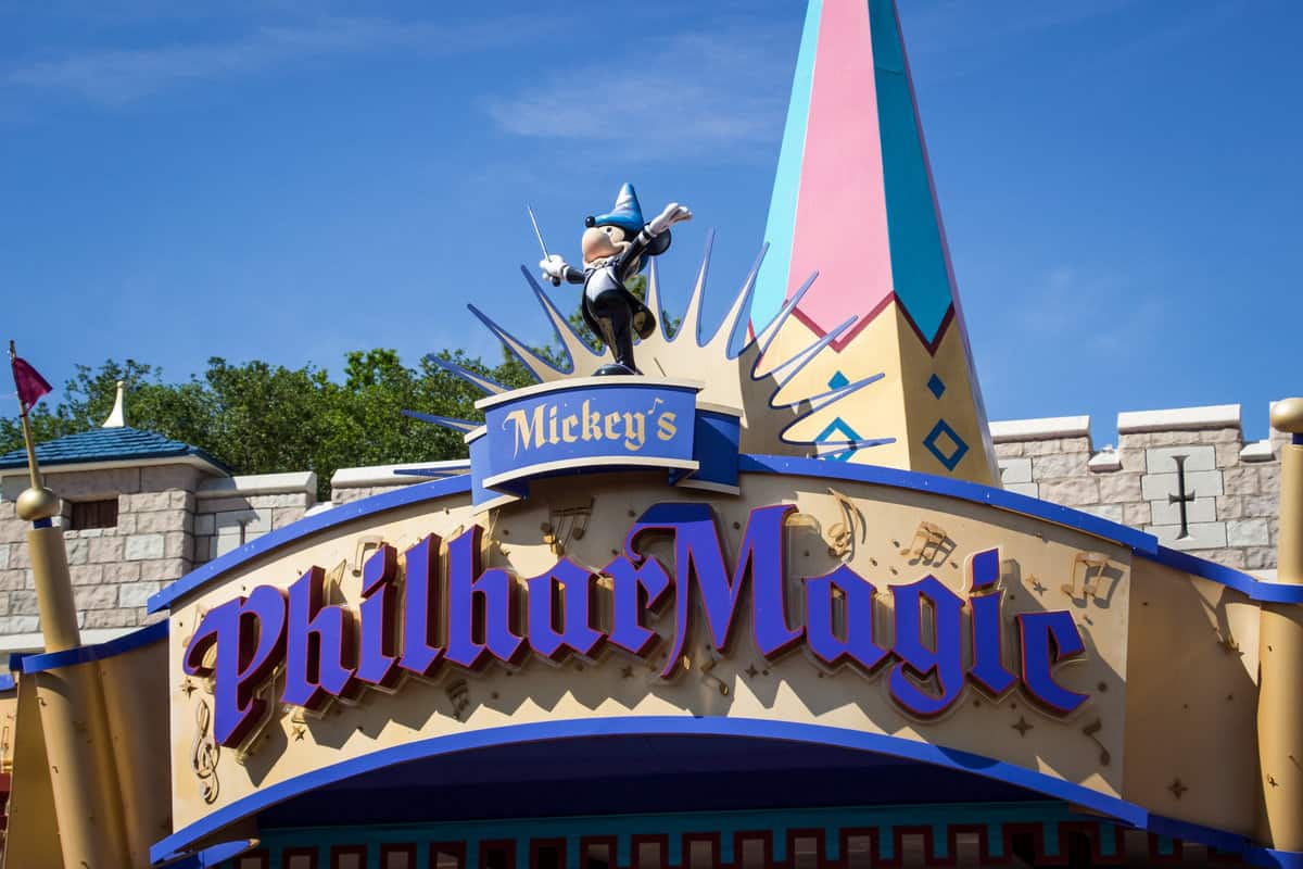 Mickey's PhilharMagic at the Magic Kingdom