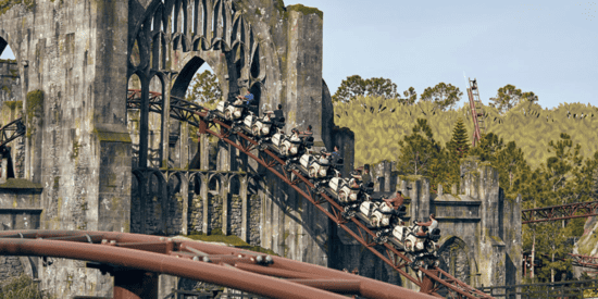 Hagrid’s Magical Creatures Motorbike Adventure in action