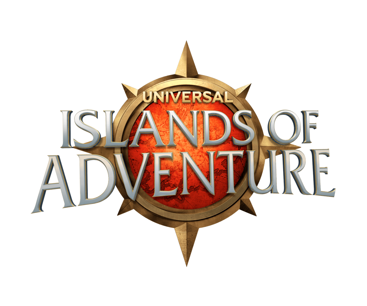 Concept art for the new logo for Islands of Adventures at Universal Orlando Resort