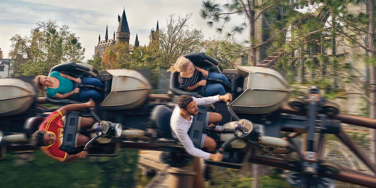 Riders on Hagrid's Adventure