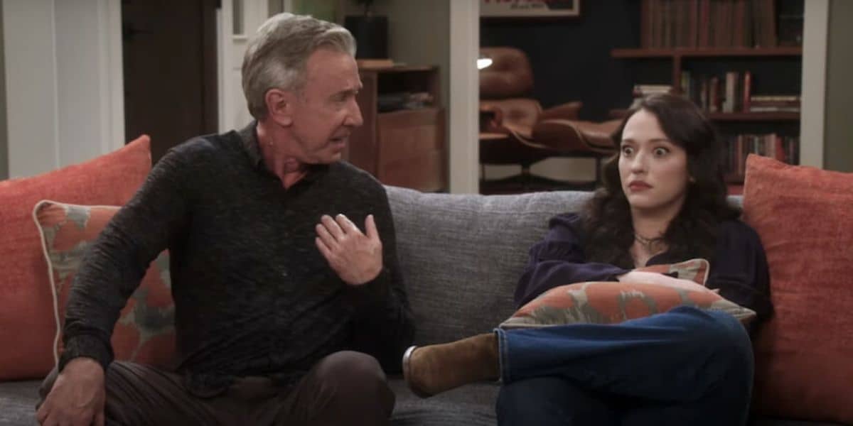 Tim Allen and Kat Dennings in ABC's Shifting Gears