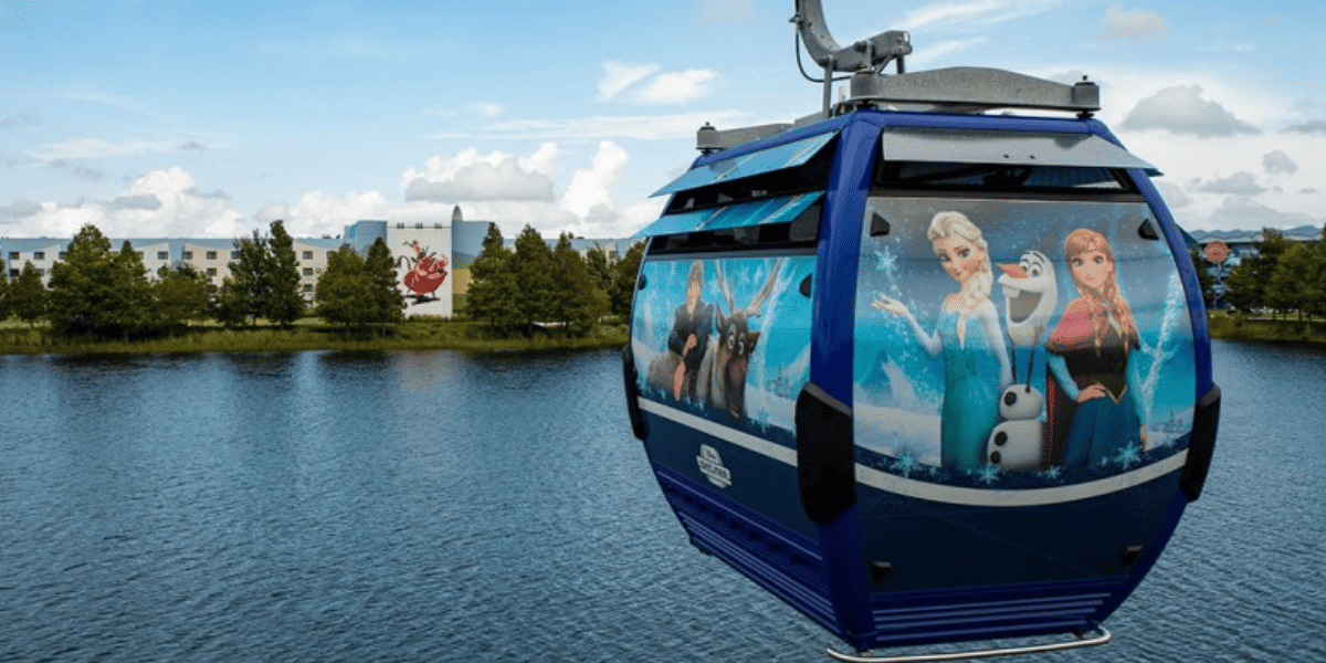 Frozen-themed Skyliner