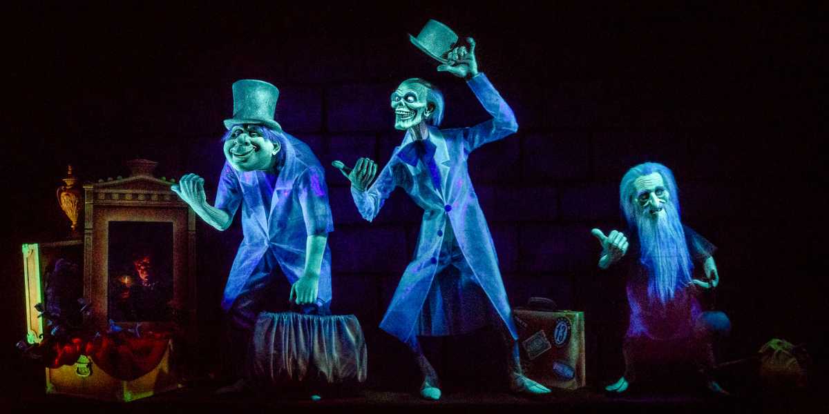 The hitchhiking ghosts of the Haunted Mansion at Walt Disney World Resort