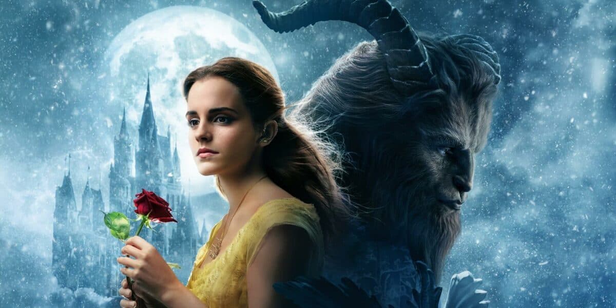 Emma Watson and Dan Stevens as Belle and Beast in 'Beauty and the Beast'
