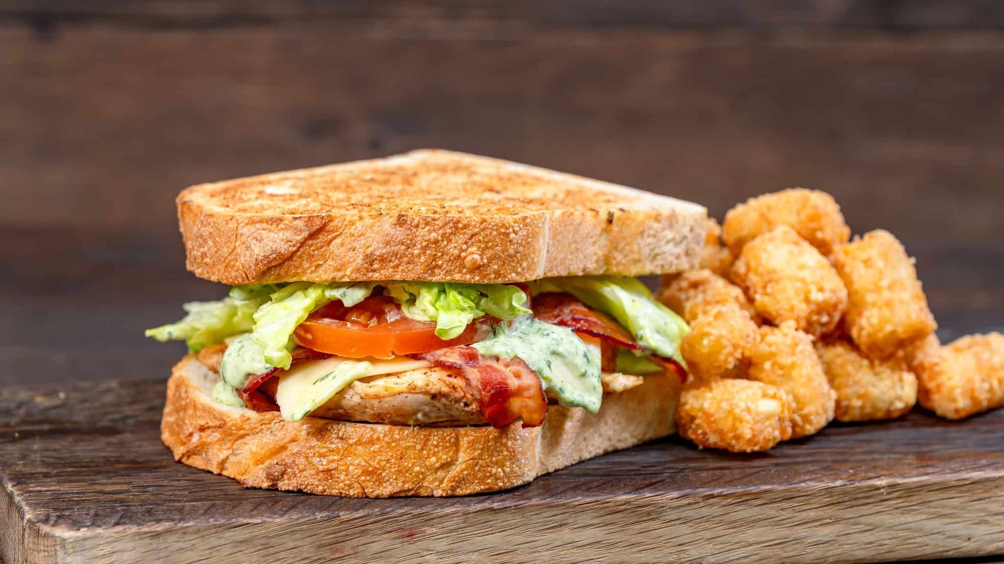 Chicken BLT Sandwich Red Rose Taverne