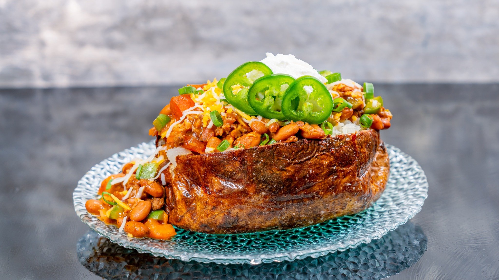 Western Style Loaded Baked Potato Studio Catering Co