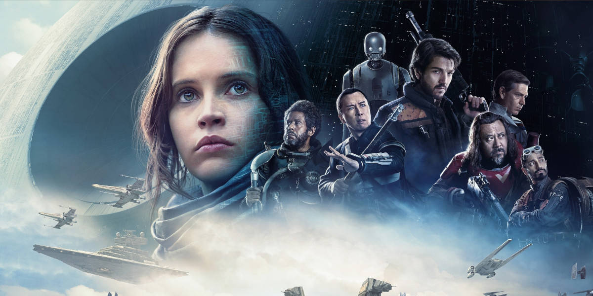 The cast of 'Rogue One' in the official movie poster