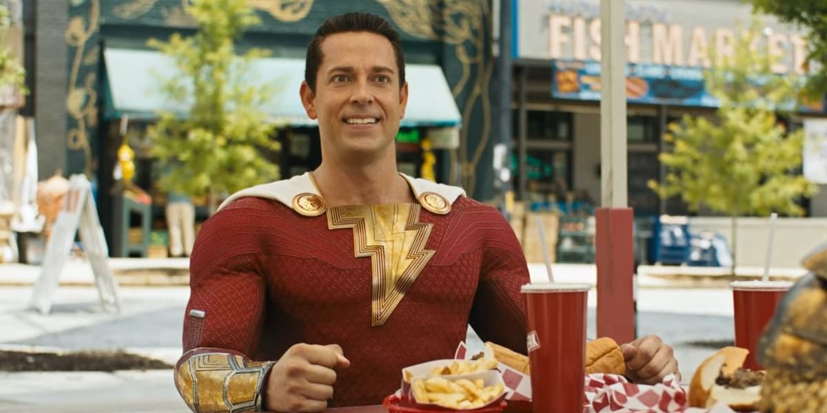 Zachary Levi as Billy Batson/Shazam in 'Shazam! Fury of the Gods' (2023)