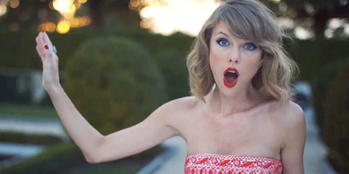 Taylor Swift in "Blank Space"